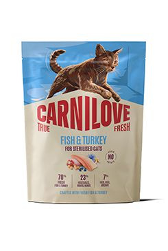 Carnilove True Fresh - granule pro kočky Carnilove Cat True Fresh Dry Fish&Turk.Ster.Ad.AB 400g