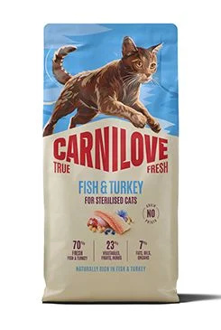 Carnilove True Fresh - granule pro kočky Carnilove Cat True Fresh Dry Fish&Turk.Ster.Ad.AB 6kg