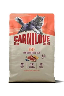 Carnilove True Fresh - granule pro kočky Carnilove Cat True Fresh Dry Beef Adult LB 6kg