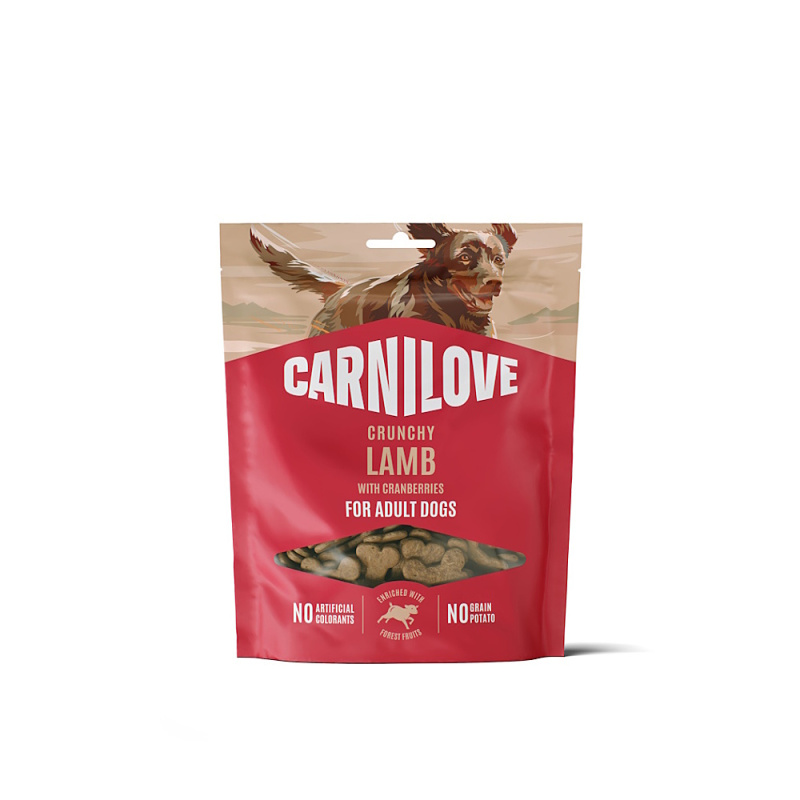 Carnilove Dog Crunchy Snack Lamb+Cranberries  200g