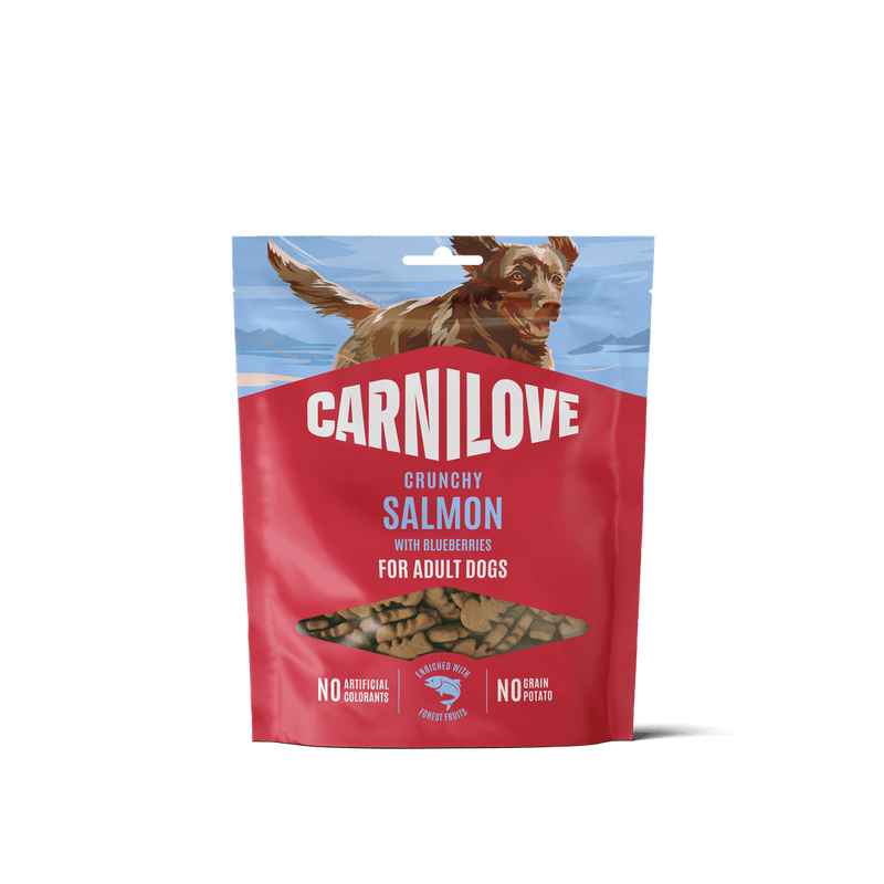 Carnilove Dog Crunchy Snack Salmon+Blueberries  200g