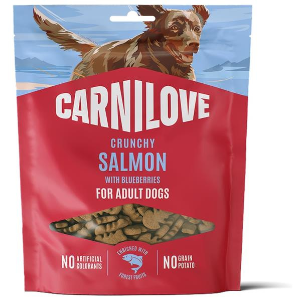 Carnilove Dog Crunchy Snack Salmon+Blueberries  200g