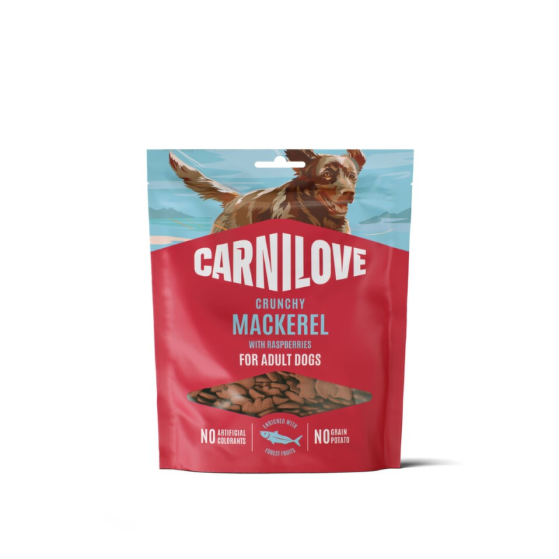 Carnilove Dog Crunchy Snack Mackerel+Raspberries  200g