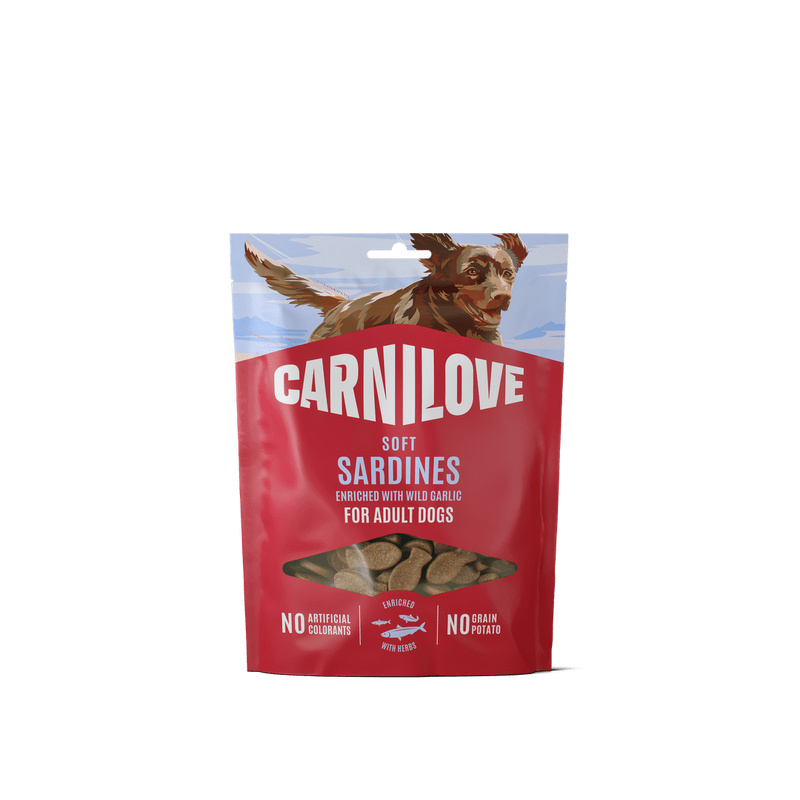 Carnilove Dog Soft Snack Sardines+Wild garlic  200g