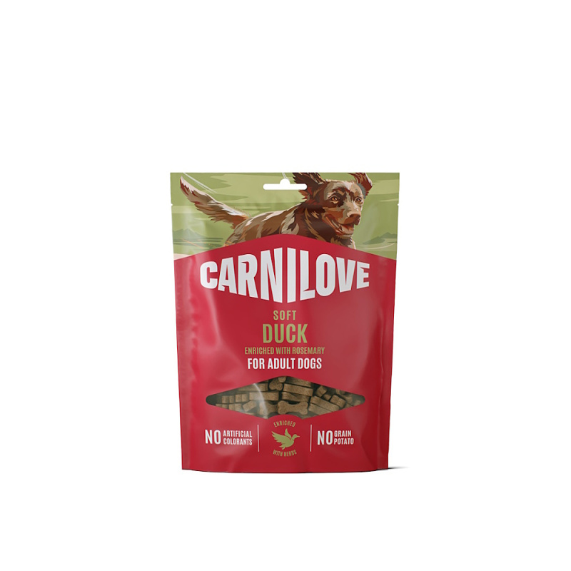 Carnilove Dog Soft Snack Duck+Rosemary  200g
