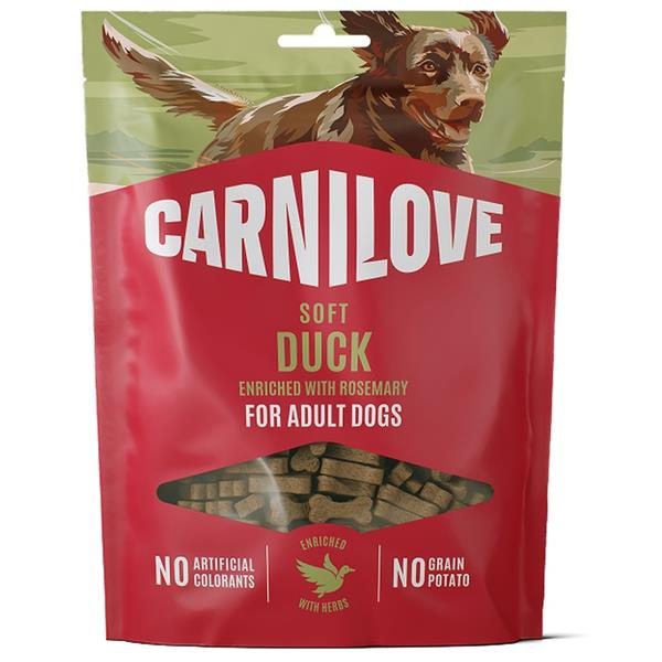 Carnilove Dog Soft Snack Duck+Rosemary  200g