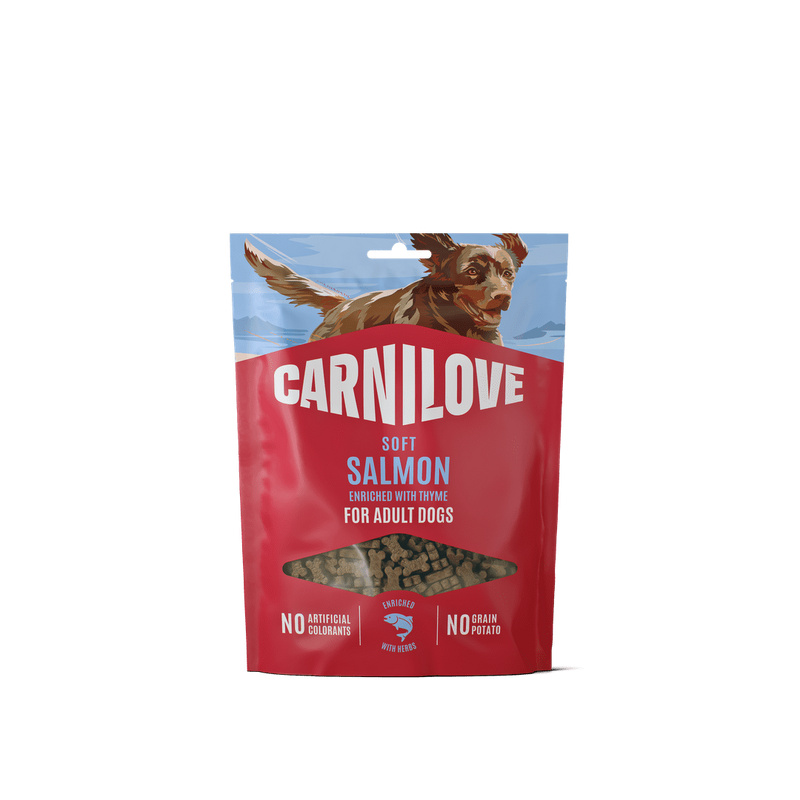 Carnilove Dog Soft Snack Salmon+Thyme small bite  200g