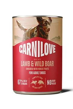 CARNILOVE Dog CAN Paté Made with Lamb & Wild Boar 400 g