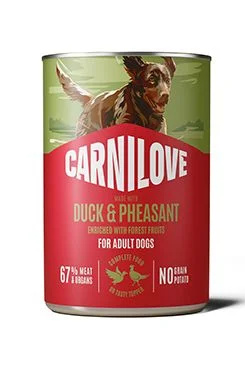 CARNILOVE Dog CAN Paté Made with Duck & Pheasant 400 g