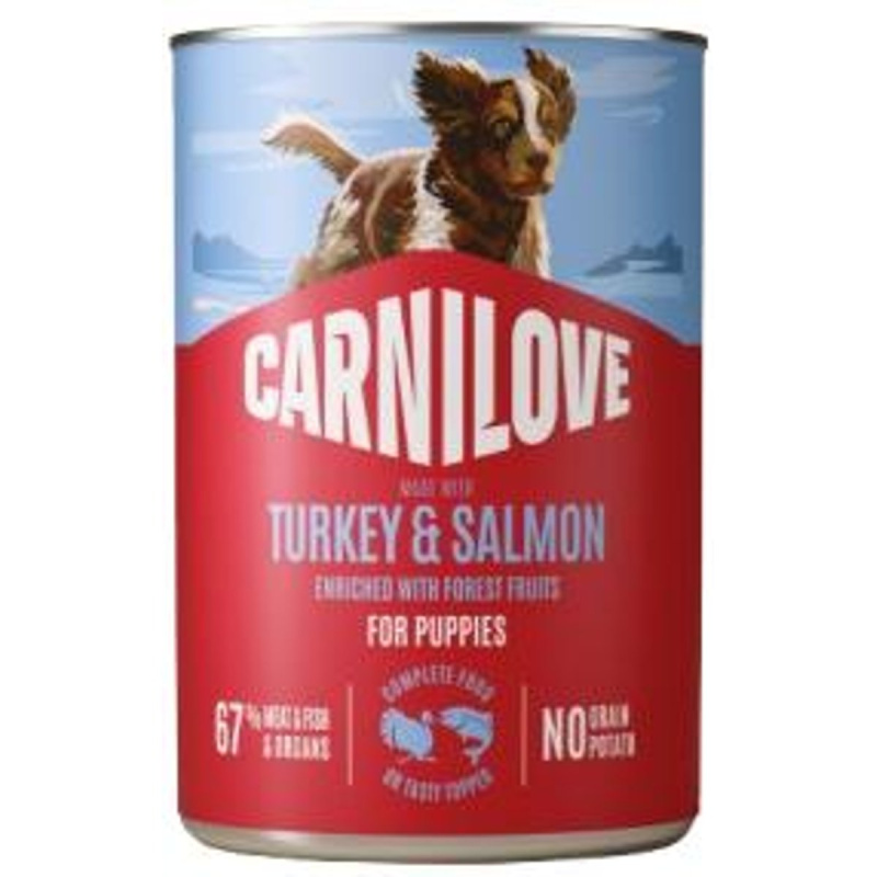 Carnilove Paté losos a krocan pro štěňata