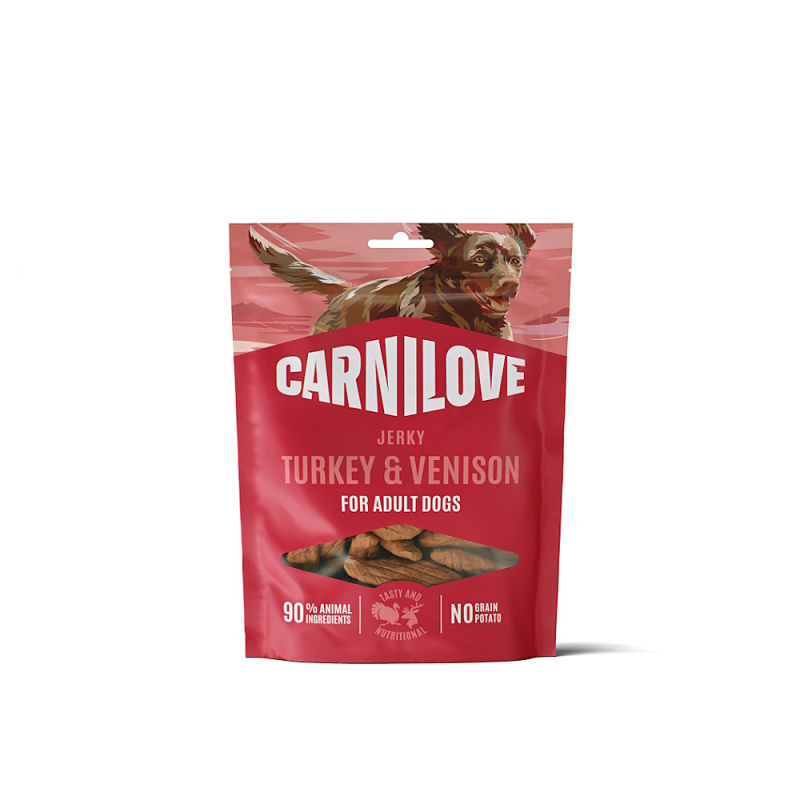 Carnilove Dog Jerky Turkey&Venison  100g