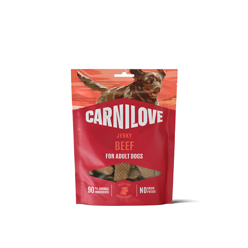 Carnilove Dog Jerky Beef fillet  100g