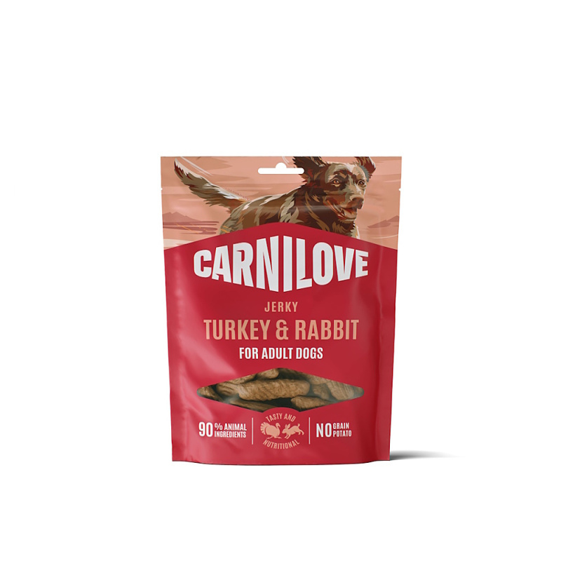 Carnilove Dog Jerky Turkey&Rabbit  100g