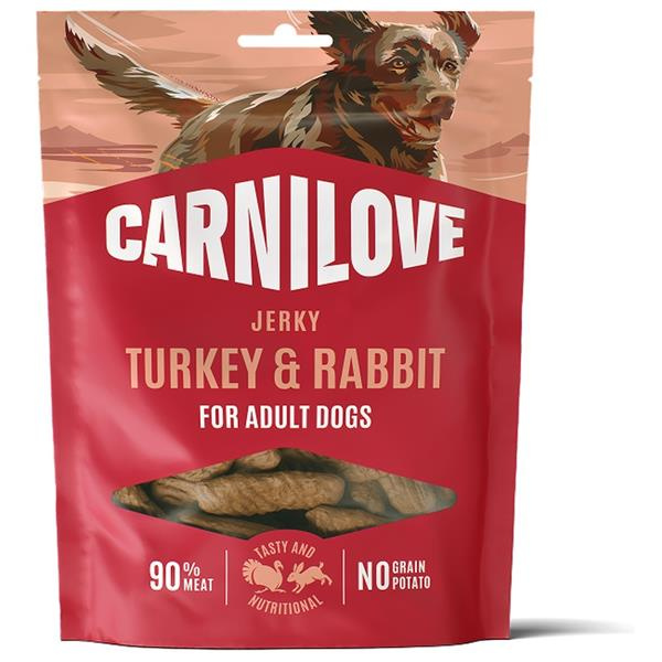 Carnilove Dog Jerky Turkey&Rabbit  100g