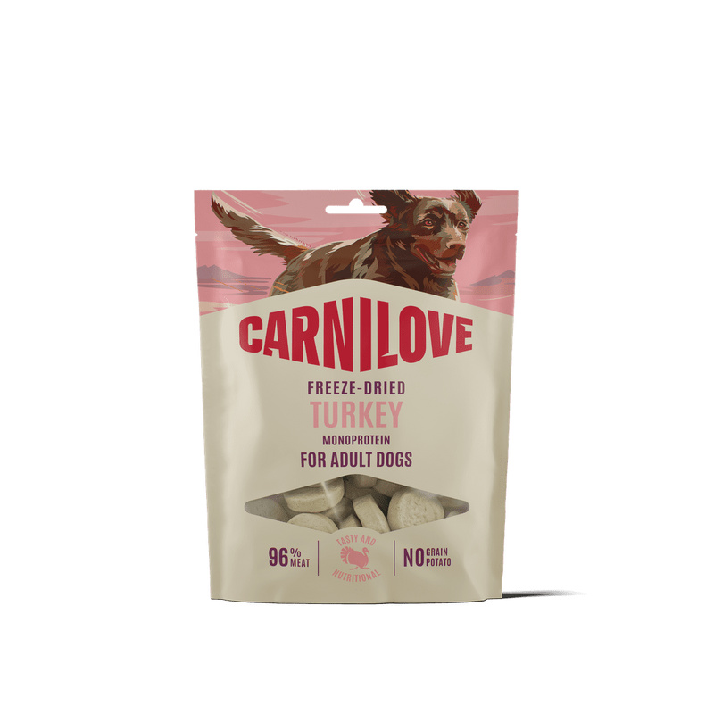 CARNILOVE Dog FREEZE DRIED Turkey 60 g
