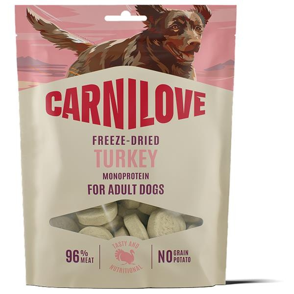 CARNILOVE Dog FREEZE DRIED Turkey 60 g