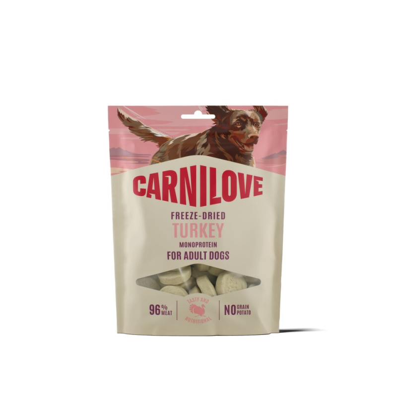 CARNILOVE Dog FREEZE DRIED Turkey 60 g