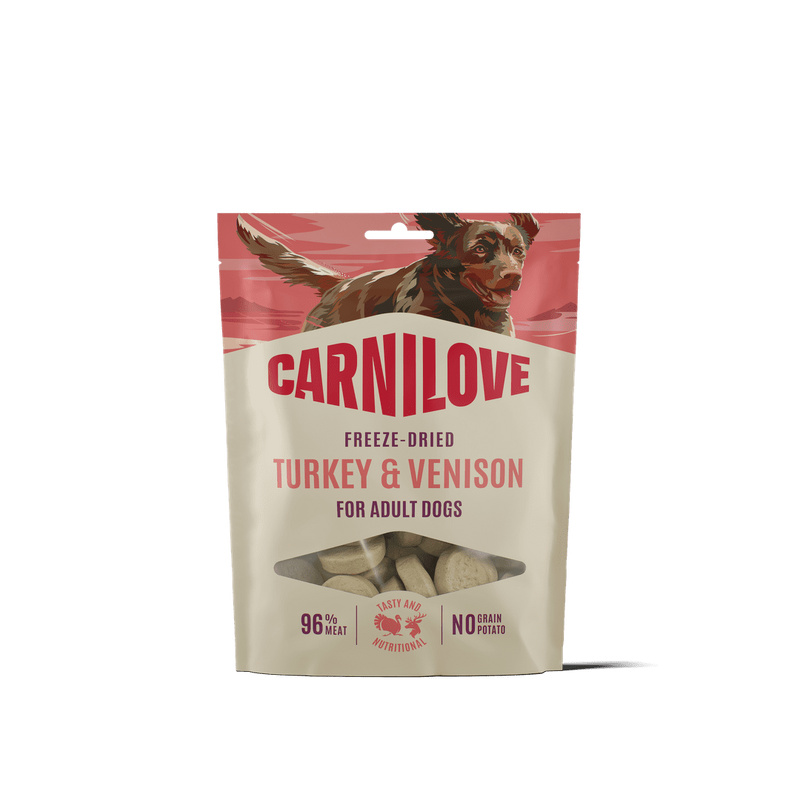 CARNILOVE Dog FREEZE DRIED Turkey & Venison 60 g