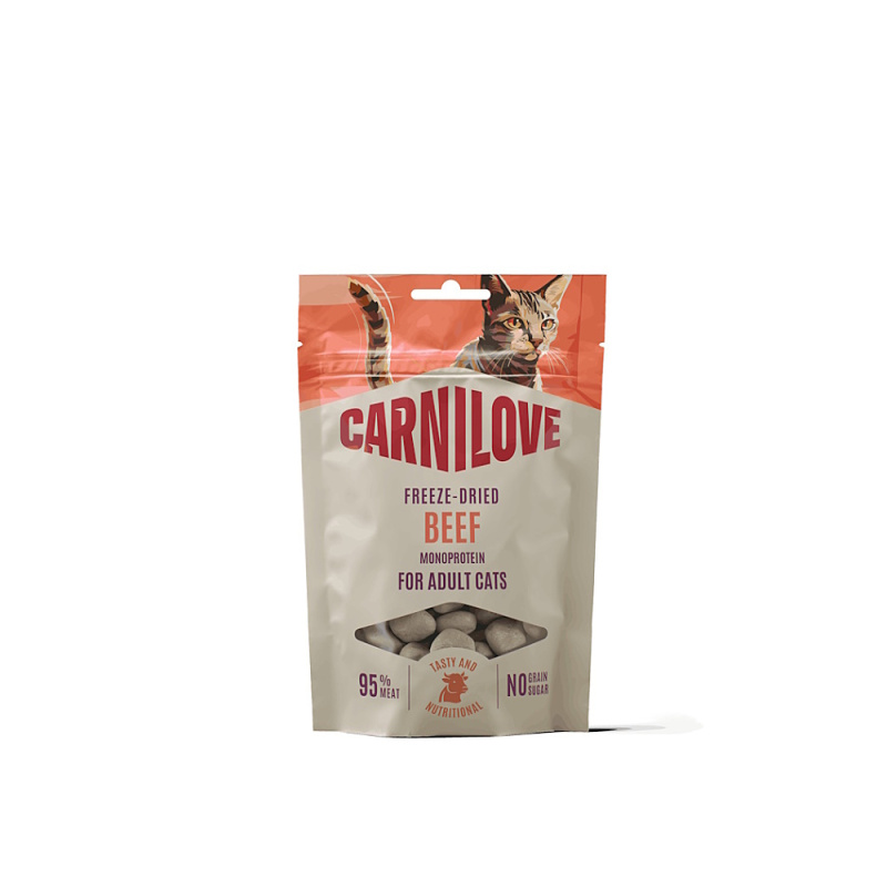 Carnilove Cat Freeze-Dried Beef  40g