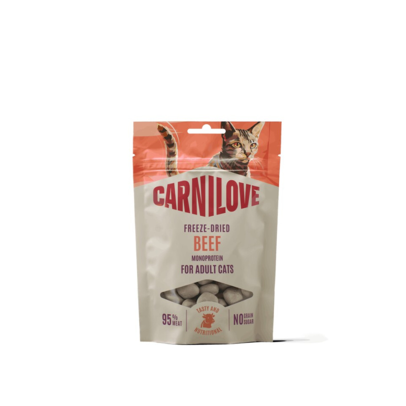 Carnilove Cat Freeze-Dried Beef  40g