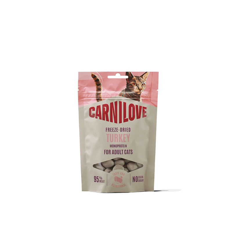 Carnilove Cat Freeze-Dried Turkey  40g
