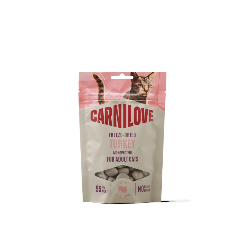 Carnilove Cat Freeze-Dried Turkey  40g