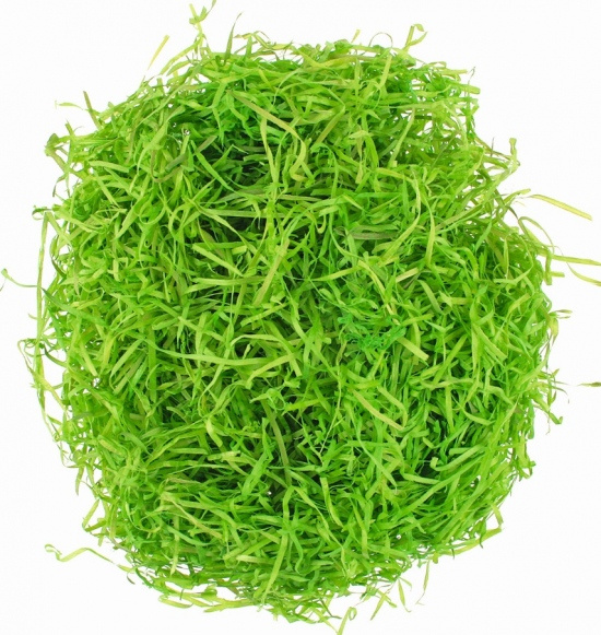 Tráva dekorační dřevěná, zelená 50g Anděl Přerov s.r.o.
