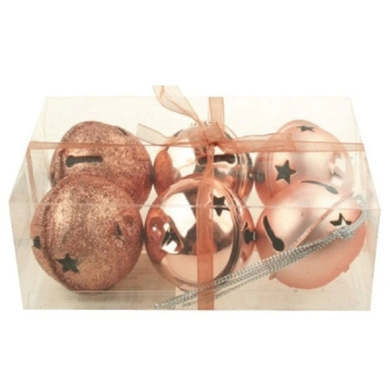 Anděl Přerov Rolničky měděné 5 cm, 6 ks