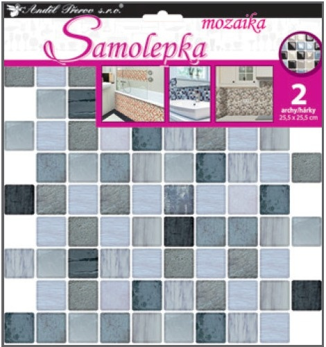 Samolepky pokoj. dekorace Mozaika 2 archy /10202/ KOH-I-NOOR