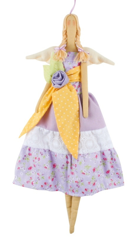 Andělka látková, fialková 47 cm  Anděl Přerov s.r.o.