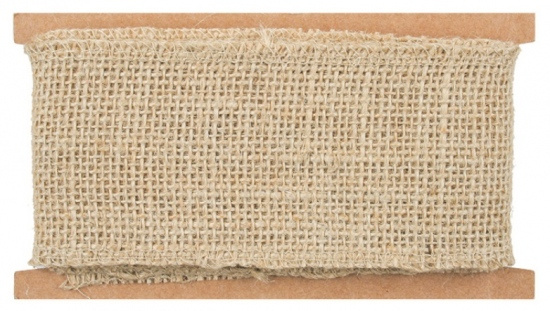 Stuha jutová šířka 6 cm, 2 m Anděl Přerov s.r.o.