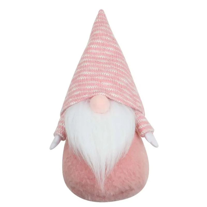 Skřítek na postavení 21 cm, růžový Anděl Přerov s.r.o.