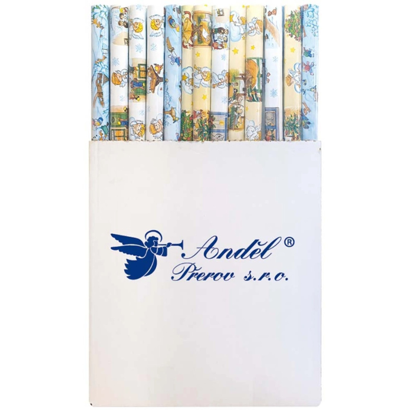 Balicí papír České Vánoce mix 1 ks, 200 x 70 cm