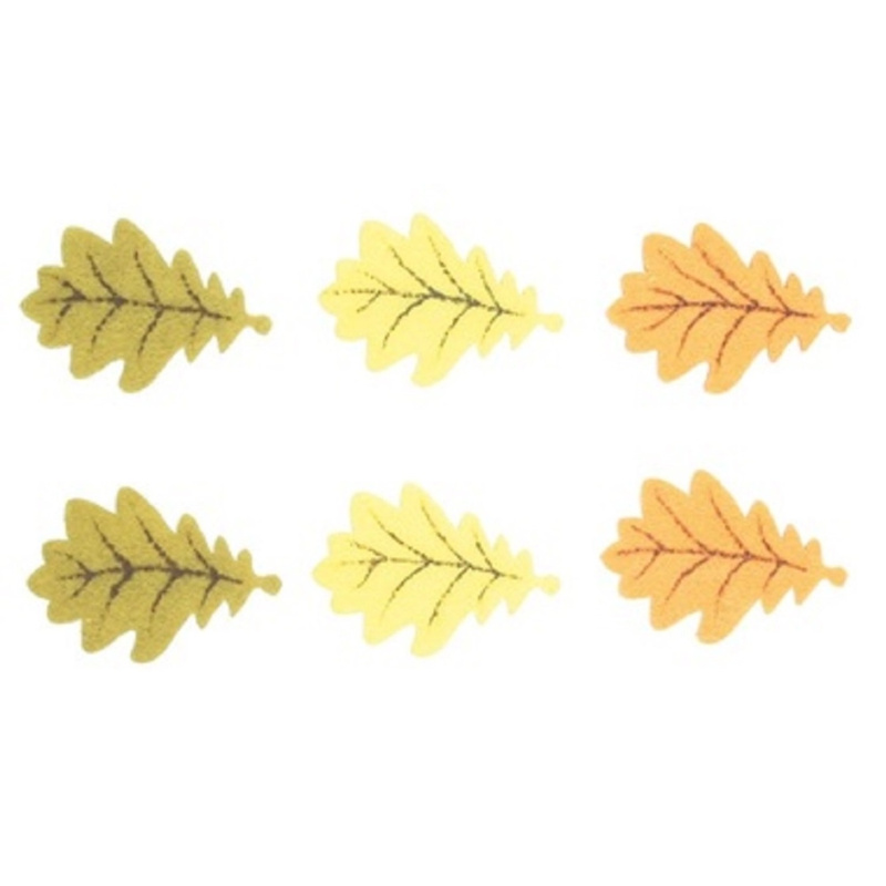 List z filcu na kolíčku 5 cm, 6 ks Anděl Přerov s.r.o.