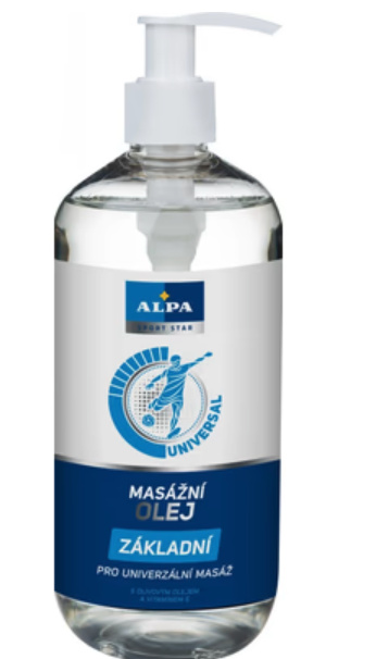 ALPA Masážní olej základní 500 ml