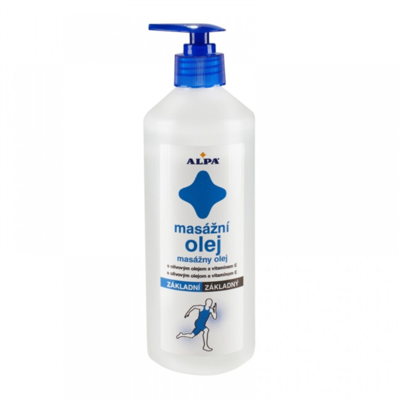 ALPA Masážní olej základní 500 ml