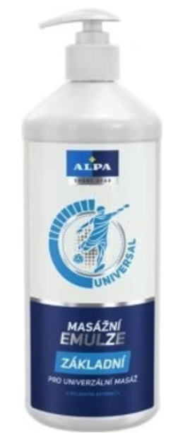 ALPA Masážní emulze ZÁKLADNÍ, 1000 ml