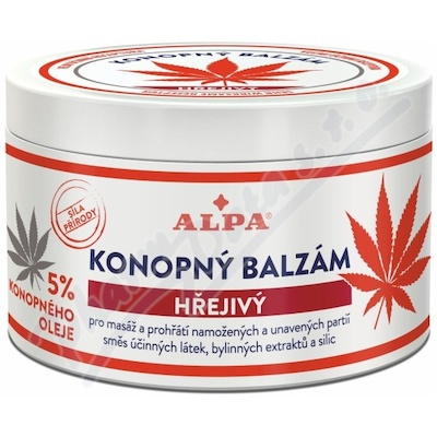 ALPA Konopný balzám hřejivý 250 ml