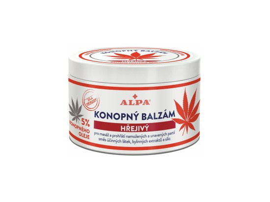 ALPA Konopný balzám hřejivý 250 ml