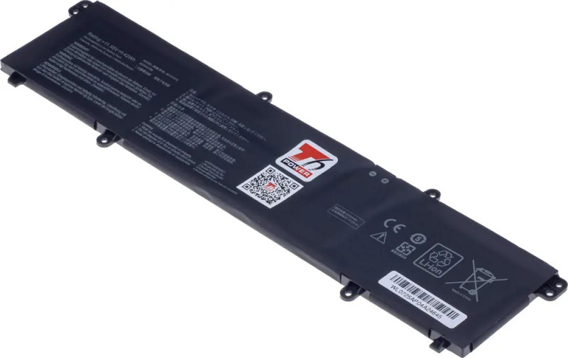 Baterie T6 Power pro Asus ExpertBook B1400, B1500, BR1100, 3640mAh, 42Wh, 3cell, Li-pol