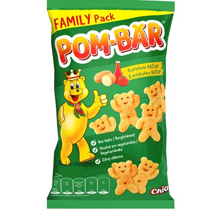 POM-BÄR Kečup rodinné balení 110 g