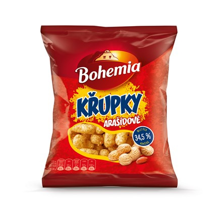 Bohemia Křupky arašídové 39 x 50 g