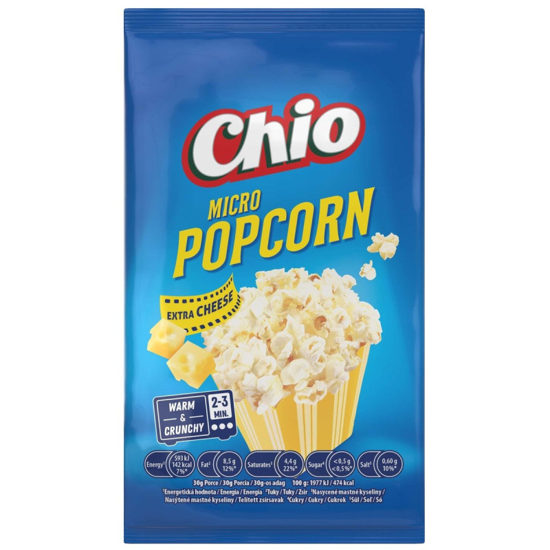 Chio Microwave popcorn extra sýrový