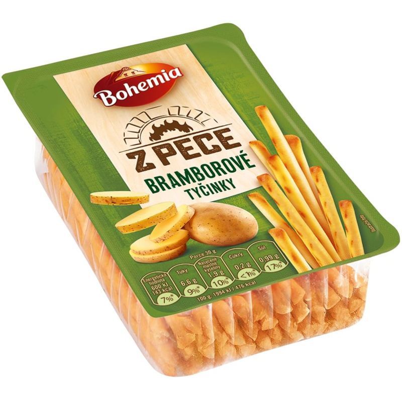 Bohemia Z pece bramborové tyčinky