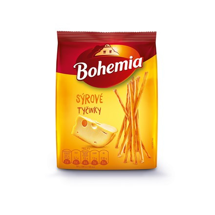 Bohemia Tyčinky sýrové 160 g