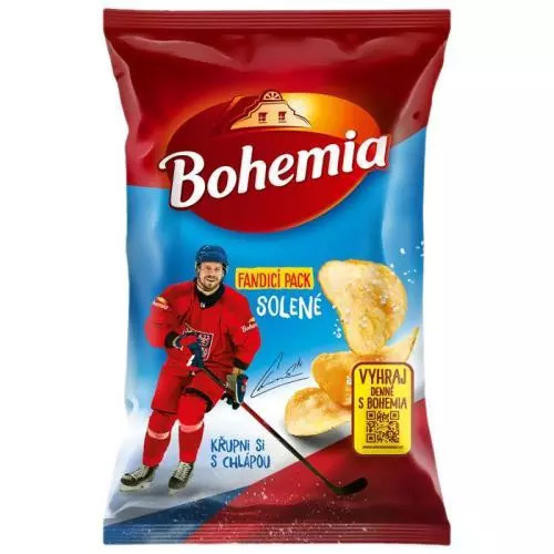 Bohemia chips jemně solené 140g