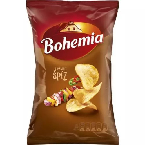 Bohemia chips chalupářský špíz 140g