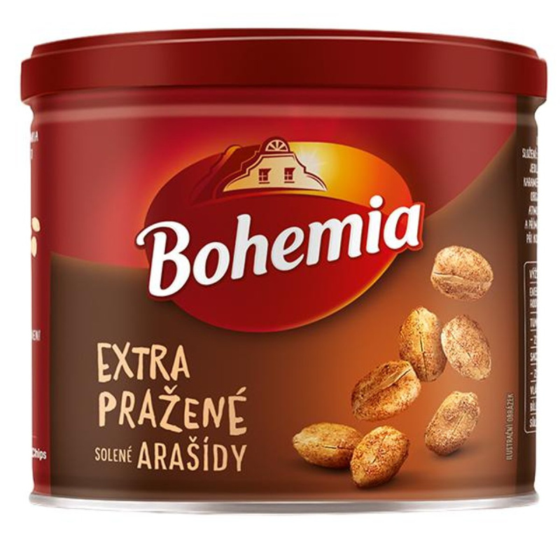 Bohemia Extra pražené arašídy