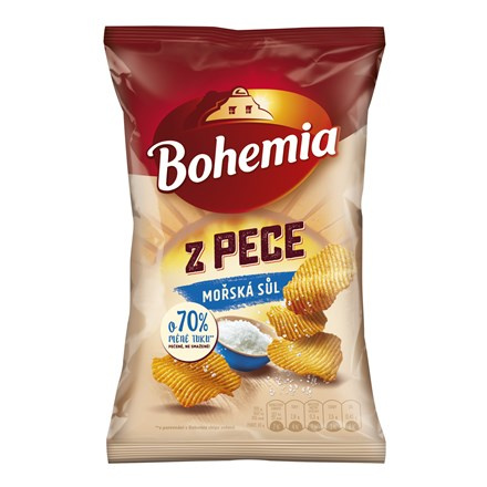 Bohemia Krekry bramborové z pece mořská sůl 100 g