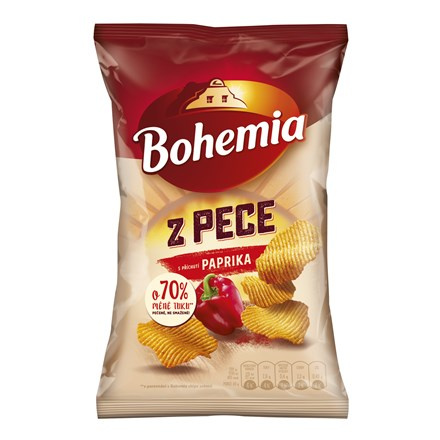 Bohemia Krekry bramborové z pece paprika 100 g
